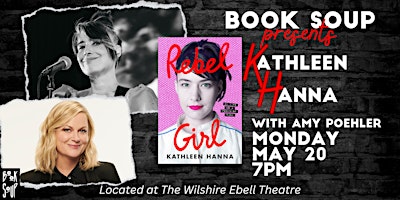 Imagem principal do evento Kathleen Hanna discusses Rebel Girl:My Life as a Feminist Punk