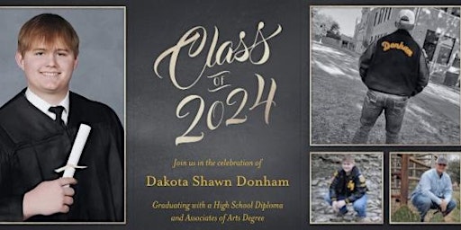 Imagem principal do evento Double Graduation Celebration  for Dakota Donham