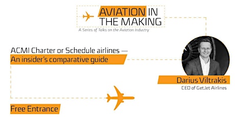 Darius Viltrakis: "ACMI Charter or Schedule airlines — An insider’s comparative guide". primary image