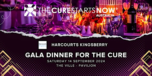 Imagem principal do evento Kingsberry Harcourt Gala Dinner for the CURE