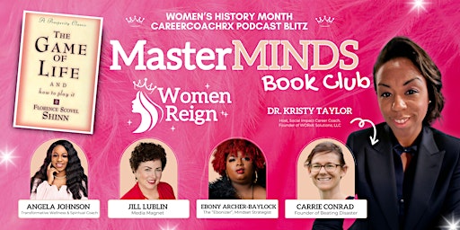 Image principale de WHM MasterMinds Book Club Panel: "The Game of Life and How to Play It"
