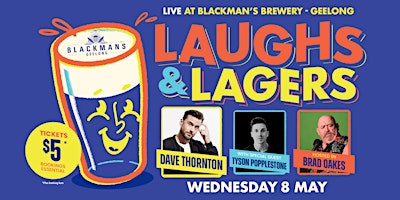 Laughs & Lagers w/ Headline Act, Dave Thornton. primary image