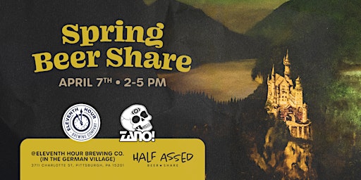 Imagem principal do evento Half Assed Beer Share - TRBW Pregame Spring Share 2024