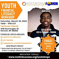 Free Youth Financial Literacy Workshop
