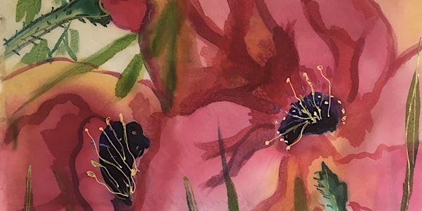 Flower magic, manifestation and co-creation: silk painting workshop