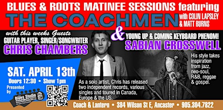 Blues & Roots Matinee Sessions at The Upper Coach