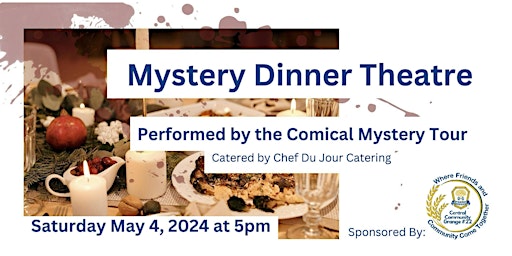 Imagem principal do evento Mystery Dinner Theatre