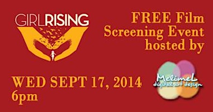 MelimeL Digital Art Design presents FREE "Girl Rising" Film Screening primary image