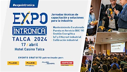 Imagem principal do evento EXPO INTRONICA Talca| Jornadas técnicas de capacitación industrial
