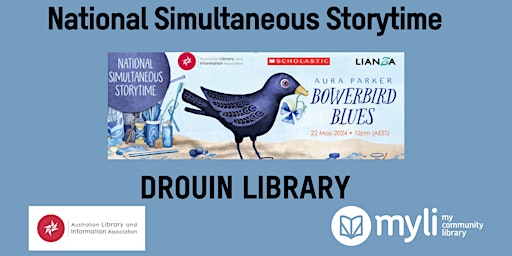 Primaire afbeelding van National Simultaneous Storytime @ Drouin Library