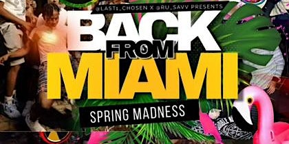 Primaire afbeelding van Back From Miami