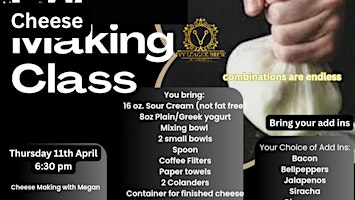 Cheese Making Class primary image