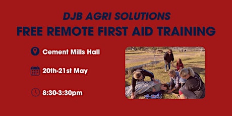 CEMENT MILLS - Free Remote First Aid Training