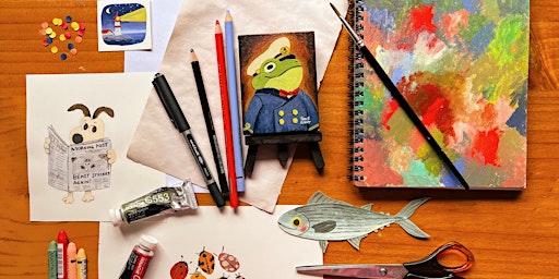 Gouache and Mixed Media: Art workshop for youth primary image