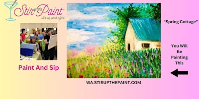 Imagem principal do evento West Seattle Paint and Sip Paint Night (Includes 2 Glasses of Wine)