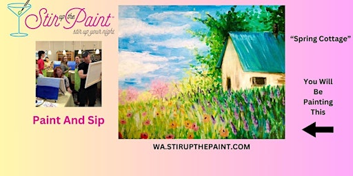 West Seattle Paint and Sip Paint Night (Includes 2 Glasses of Wine) primary image