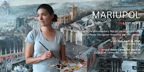 "Mariupol. Unlost Hope", a documentary about the war in Ukraine