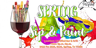 Imagen principal de Spring Sip & Paint