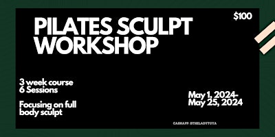Imagem principal do evento Pilates Sculpt Workshop