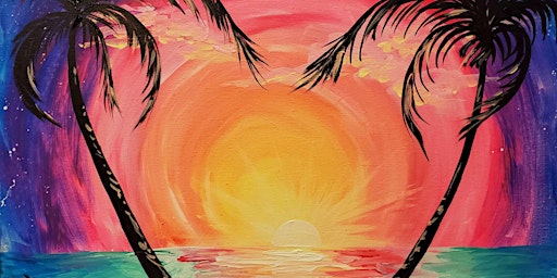 Immagine principale di Sunset Is For Lovers - Paint and Sip by Classpop!™ 