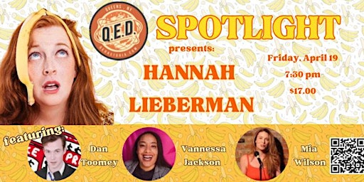 Image principale de QED Spotlight: Hannah Lieberman