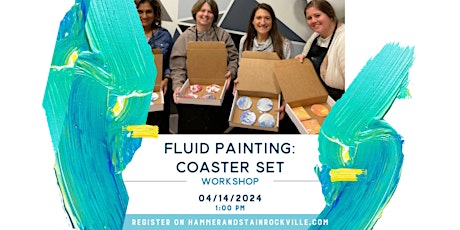 04.14.2024 (1pm)- Fluid Painting Coaster Set