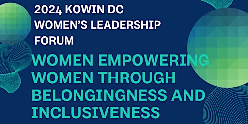 Primaire afbeelding van 2024 KOWIN DC WOMEN’S LEADERSHIP