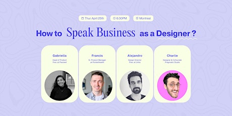 How to speak business as a designer?