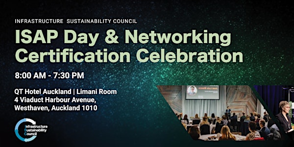 ISAP Day & Networking Certification Celebration | Tāmaki Makaurau Auckland
