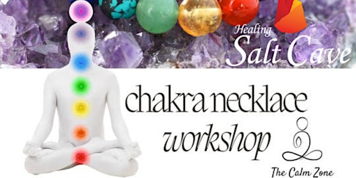 Primaire afbeelding van Chakra Necklace Workshop at Healing Salt Cave Niagara