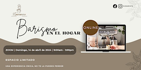 Taller Barismo en el hogar Online