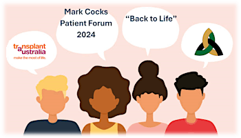 Imagem principal de Mark Cocks Patient Forum 2024 - Back to Life