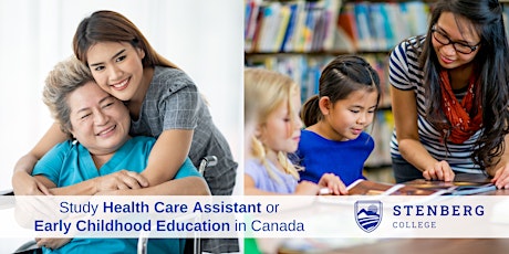 Philippines+UAE: Study Health Care Assistant or ECE in Canada - April 3