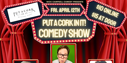 Primaire afbeelding van Put A Cork In It! Comedy Show