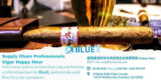 Image principale de Supply Chain Professionals Cigar Happy Hour