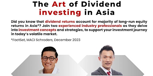 Imagem principal do evento The Art of Dividend Investing in Asia.
