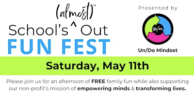 School's (Almost) Out Fun Fest primary image
