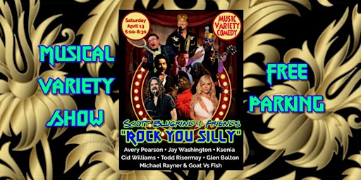 Imagem principal do evento Scott Blugrind & Friends "ROCK YOU SILLY"