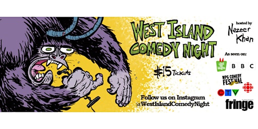 Hauptbild für West Island Comedy Night (Sun May 26)