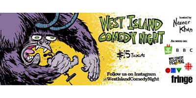 Imagen principal de West Island Comedy Night (Sat May 4)