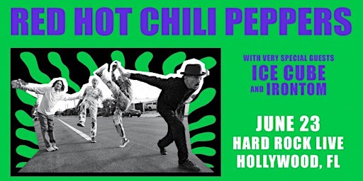 Red Hot Chili Peppers Hollywood Tickets primary image