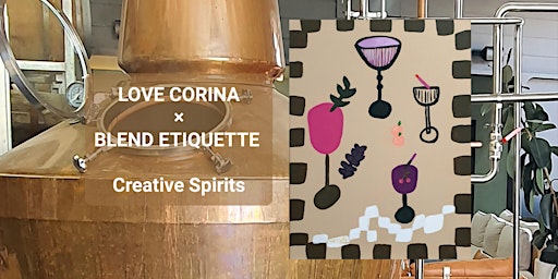 Hauptbild für CREATIVE SPIRITS - Sip & Paint @ BLEND ETIQUETTE