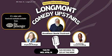 Longmont Comedy Upstairs Comedy Show