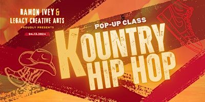 Primaire afbeelding van Kountry Hip Hop Pop-up Dance Class