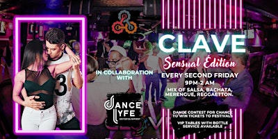 Imagem principal do evento CLAVE: Sensual Edition w/Dance Lyfe!