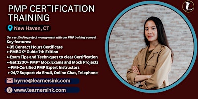 PMP Exam Prep Certification Training Courses in New Haven, CT primary image
