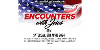 Encounters with Jesus April 2024 primary image