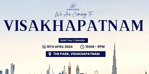 Upcoming Dubai Real Estate Expo in Visakhapatnam  primärbild