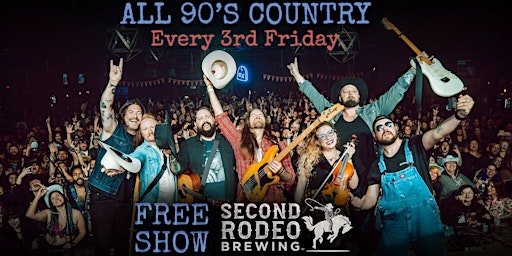 Image principale de 90s Country LIVE @ Second Rodeo Brewing with CHATTAHOOCHEE MUSIC