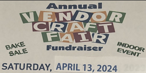 Primaire afbeelding van Annual Vendor Craft Fair Fundraiser